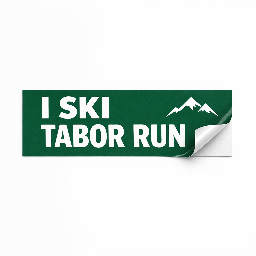 Tabor Run Bumper Sticker