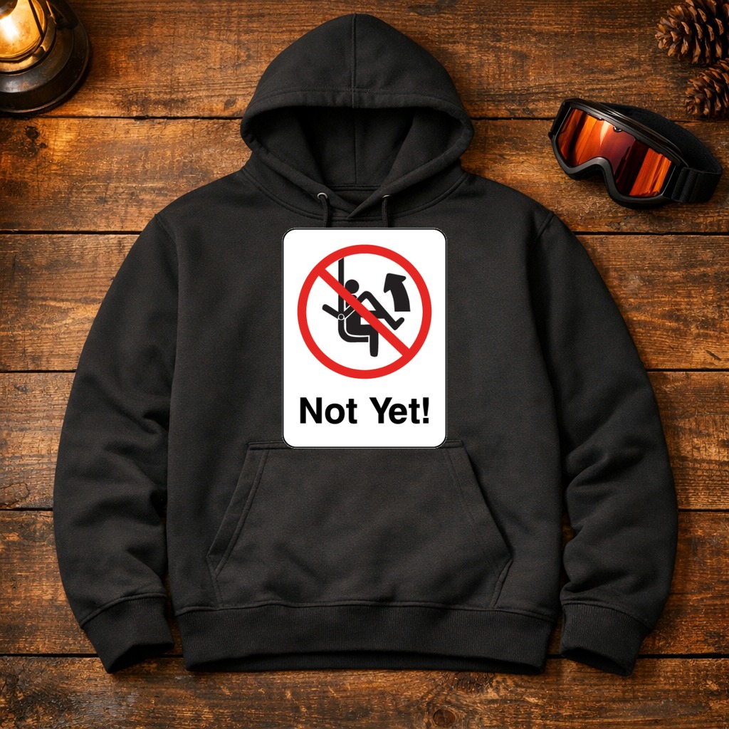 "Not Yet!" Hoodie