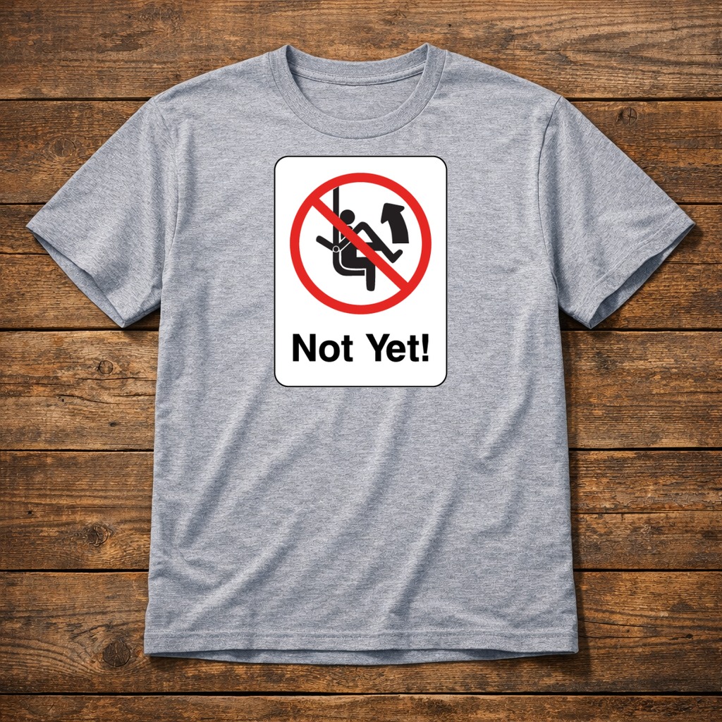 "Not Yet!" Tee