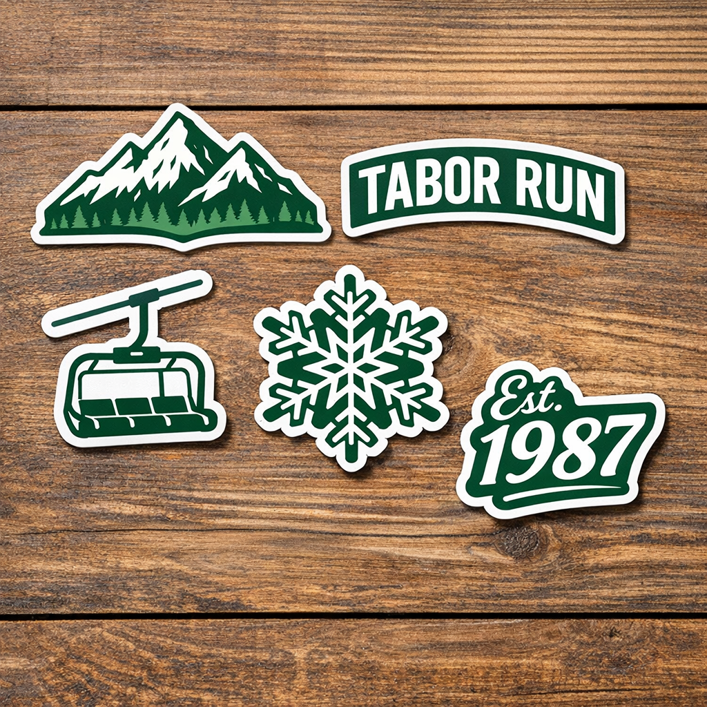 Tabor Run Sticker Pack